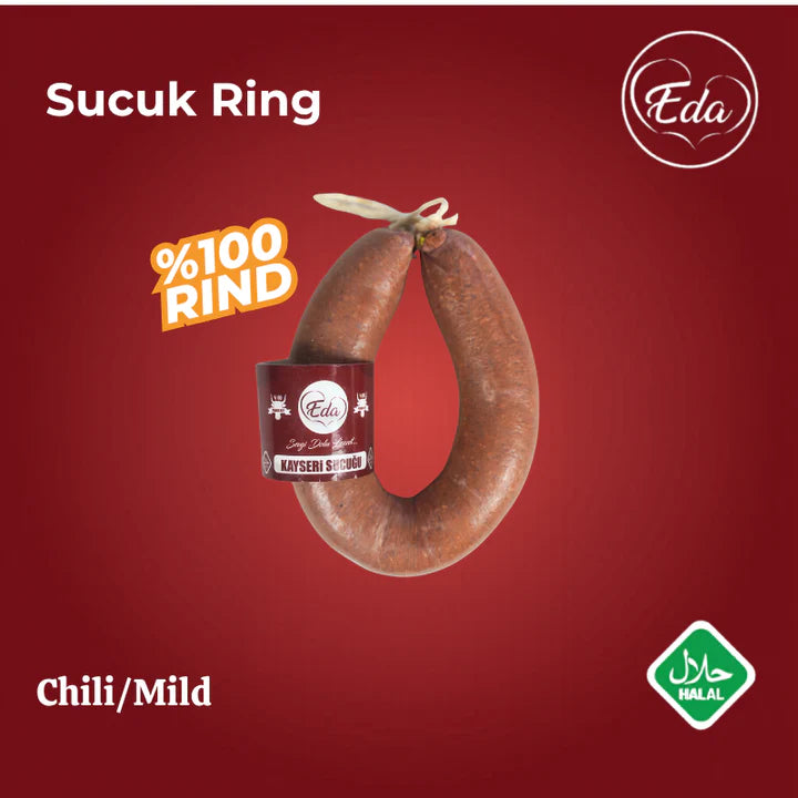 12 Packs of HALAL Beef Sausages + FREE Oil Sprayer